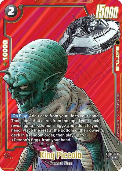 King Piccolo - FB06-108 (Alternate Art) card