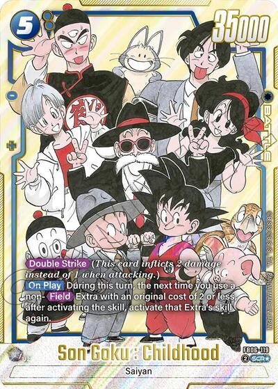 Son Goku : Childhood - FB06-119 (Alternate Art) card