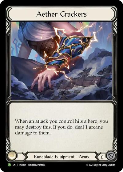 Aether Crackers - FAB334 Flesh and Blood: Promo Cards card price