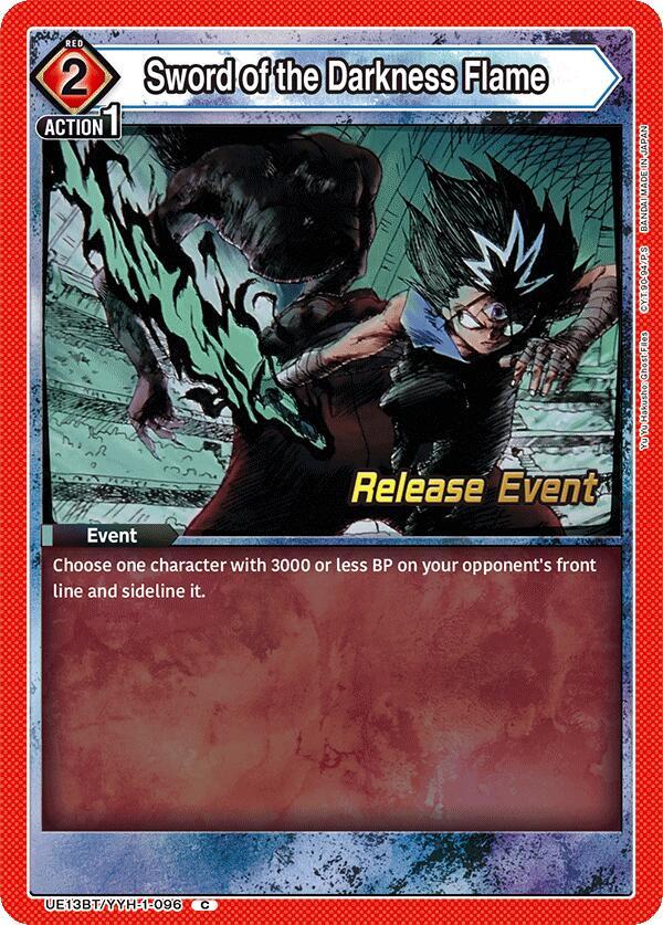Sword of the Darkness Flame - UE13BT: Yu Yu Hakusho: Ghost Files