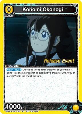 UE12BT: Kaiju No. 8 Release Event Cards | Union Arena | TCGplayer