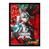 Union Arena Official Sleeves - Dr.STONE (60-Pack) · Bandai Card Sleeves