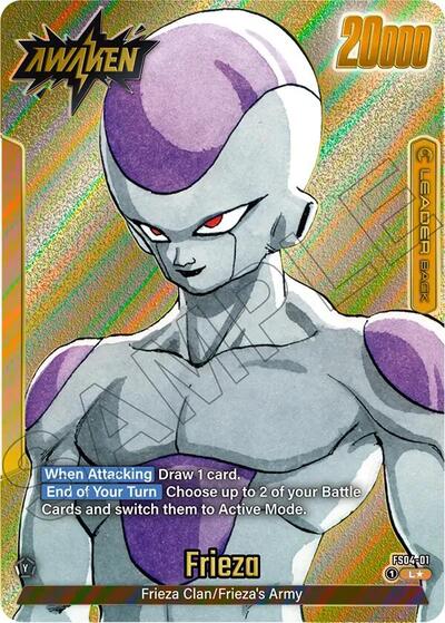 Frieza - FS04-01 (Gold) card