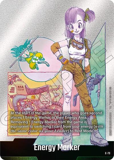 Energy Marker (E-73) Fusion World Energy Markers None Dragon Ball card — value and price