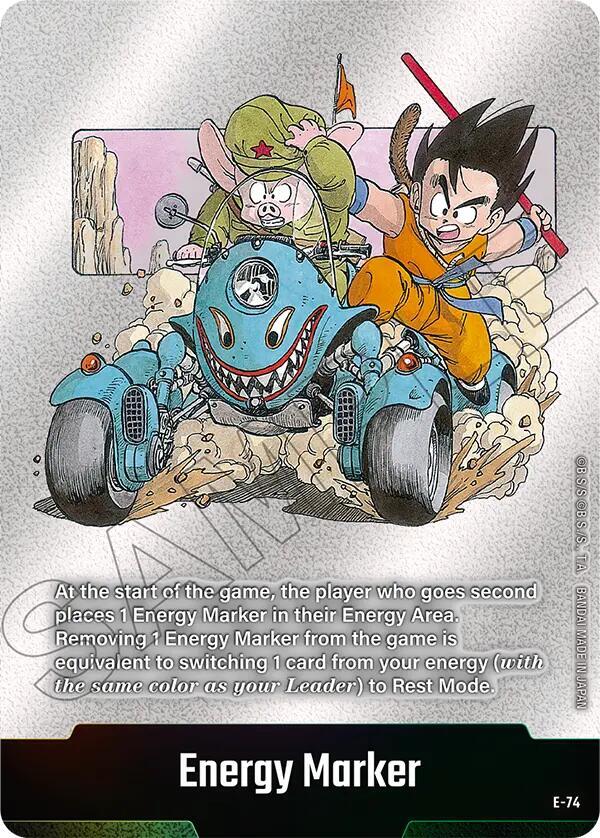 Energy Marker (E-74) - Fusion World Energy Markers - Dragon Ball