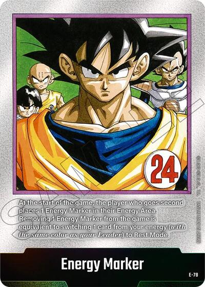 Energy Marker (E-78) Fusion World Energy Markers None Dragon Ball card — value and price