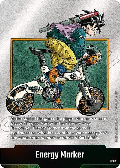Energy Marker (E-82) Fusion World Energy Markers None Dragon Ball card — value and price