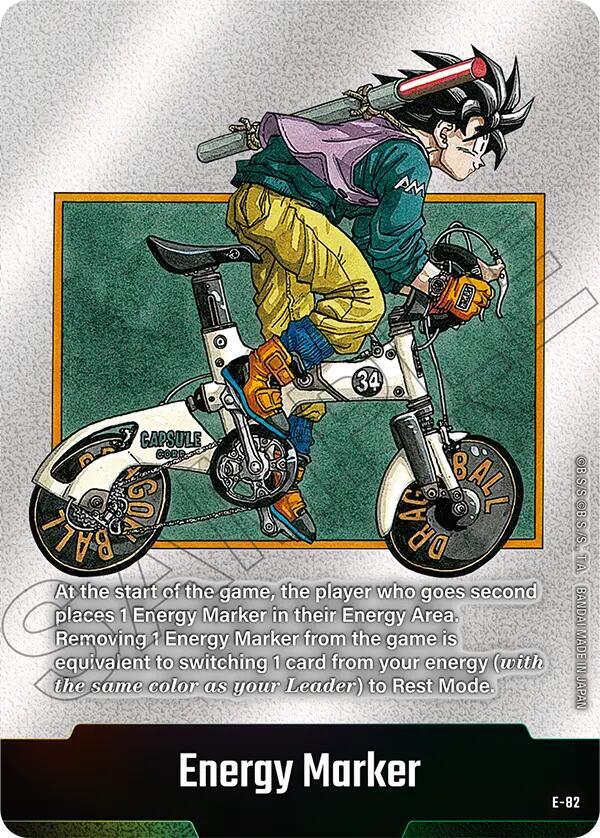 エナジーマーカー(パラレル/34巻表紙)【☆】{E-82} ドラゴンボール