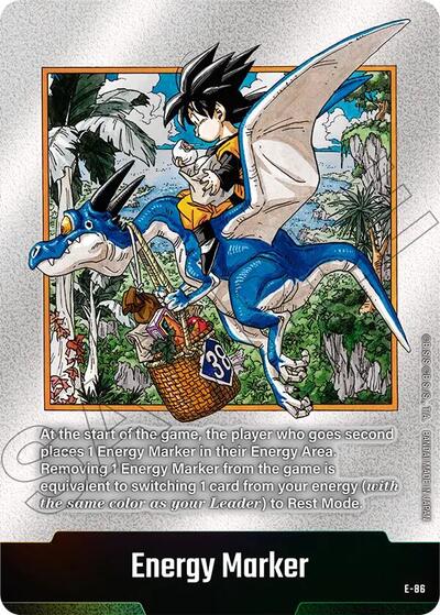 Energy Marker (E-86) Fusion World Energy Markers None Dragon Ball card — value and price