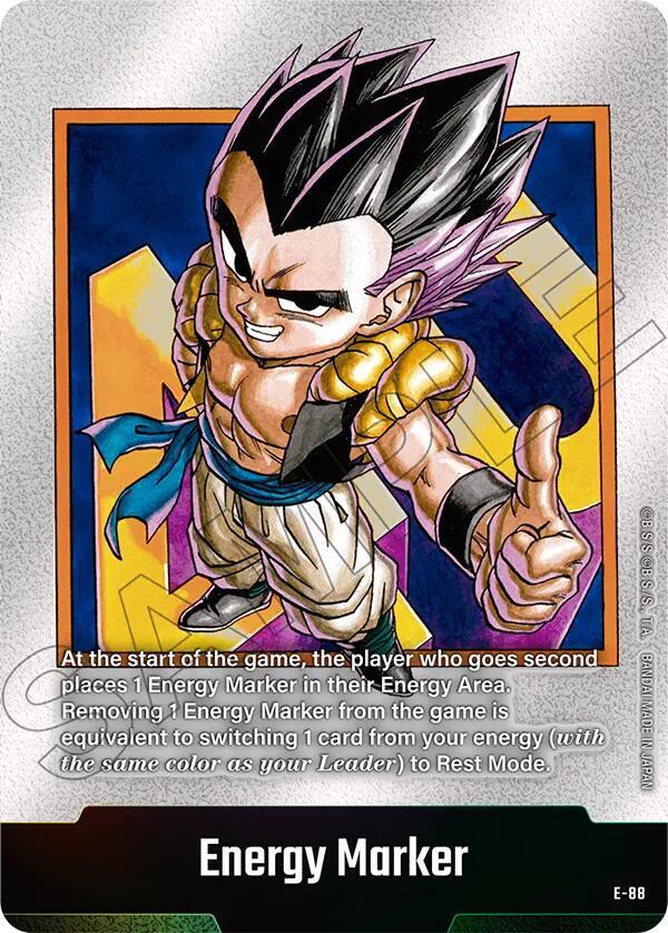 Energy Marker (E-88) - Fusion World Energy Markers - Dragon Ball