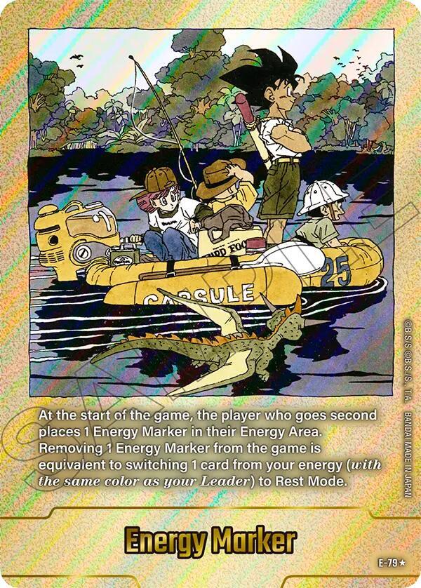 ドラゴンボール　エナジーマーカー　E-79 金 Energy Marker (E-79) (Gold) - Fusion World Energy Markers - Dragon