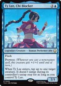 Ty Lee, Chi Blocker - Avatar: The Last Airbender - Magic: The Gathering card