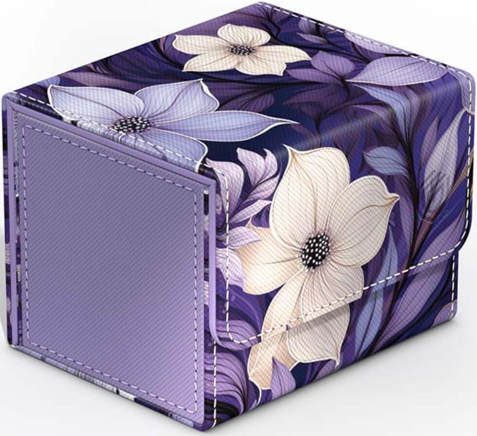Sidewinder 100+ Xenoskin Floral Places III Deck Box - Moonlit Glen