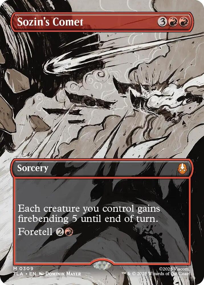 Sozin's Comet (0309) (Borderless)