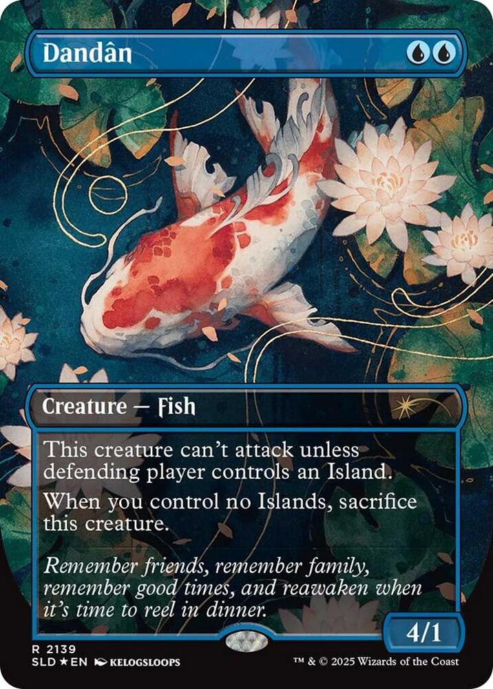 ね*ん様 ダンダーン Dandan secret lair 2枚 foil ラス Dandan (2139) - Secret Lair Drop Series - Magic: The Gathering