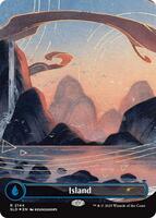 Island (2144) - Secret Lair Drop Series - Magic: The Gathering