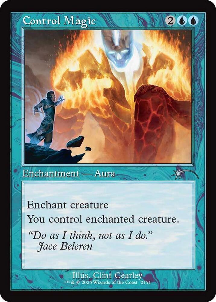 Control Magic (Retro Frame) 2151 card