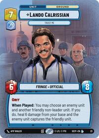 Lando Calrissian - Trust Me (Foil)