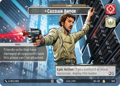 Cassian Andor - Climb! (Showcase) card