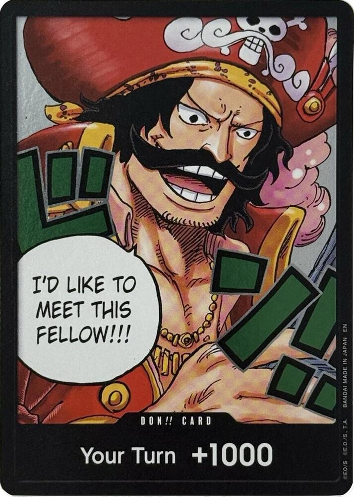 DON Card GolDRoger onepiece card