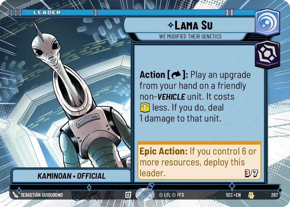 Lama Su 267 card