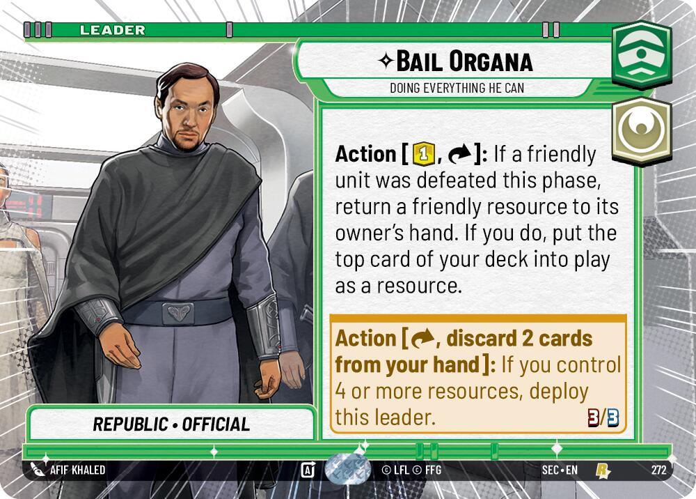 Bail Organa 272 card