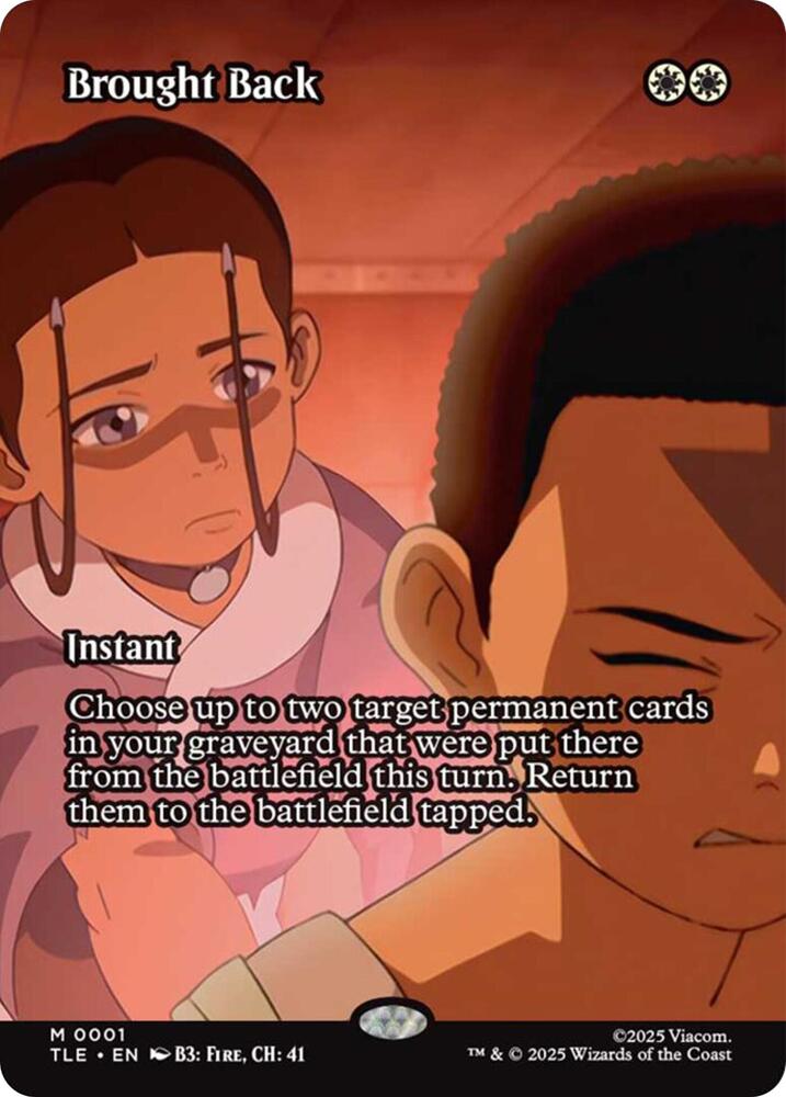 Brought Back #1 — Avatar: The Last Airbender Eternal