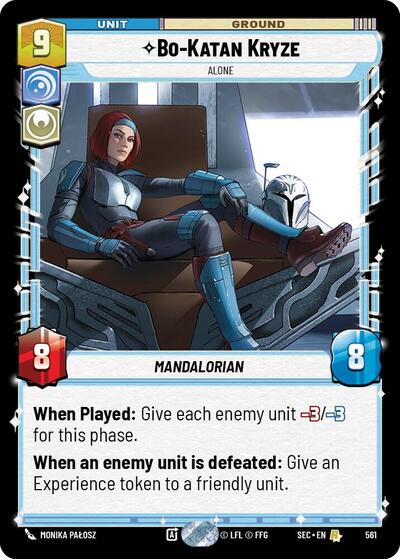 Bo-Katan Kryze - Alone (Foil) card