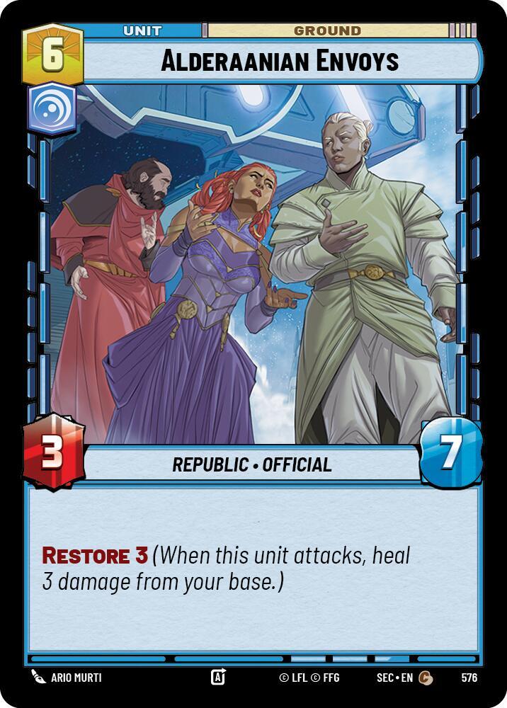 Alderaanian Envoys (Foil)