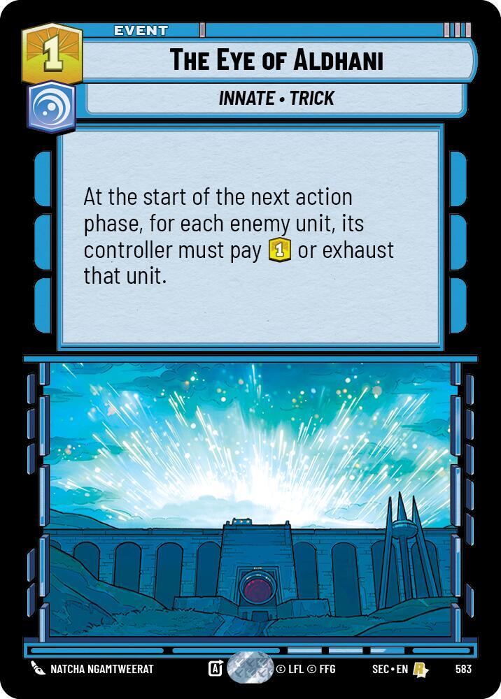 The Eye of Aldhani (Foil) 583 card