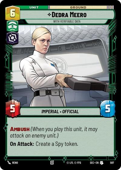 Dedra Meero With Verifiable Data Foil