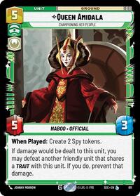 Queen Amidala - Championing Her People (Foil) - Secrets Of Power