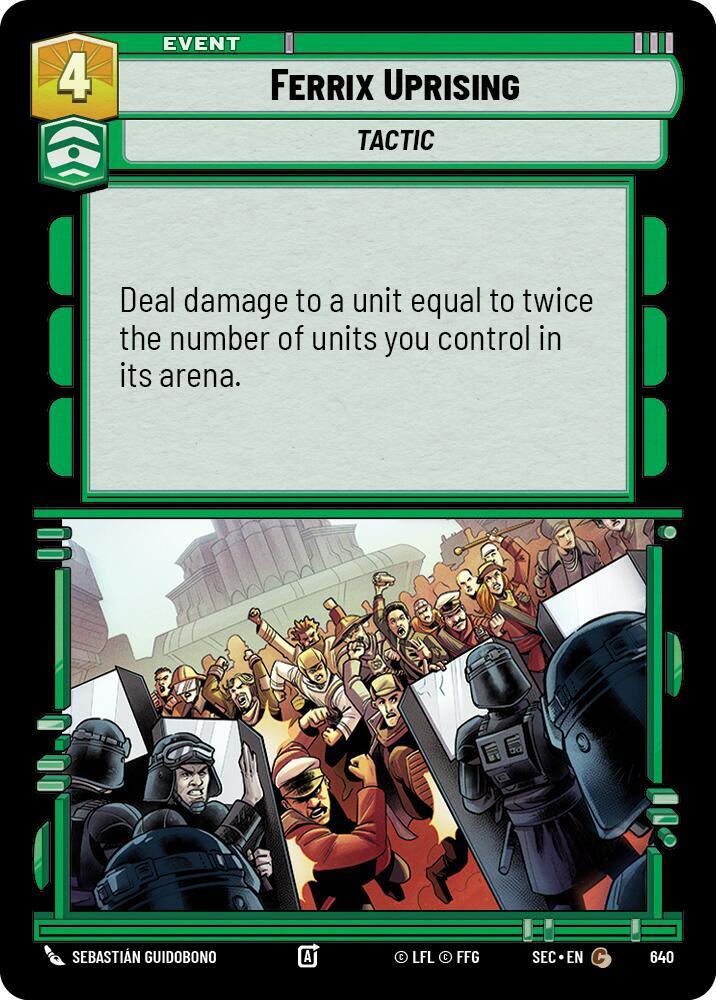 Ferrix Uprising (Foil) - Secrets of Power - Star Wars: Unlimited ...