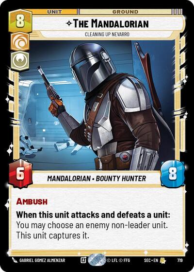 The Mandalorian - Cleaning up Nevarro (Foil) card