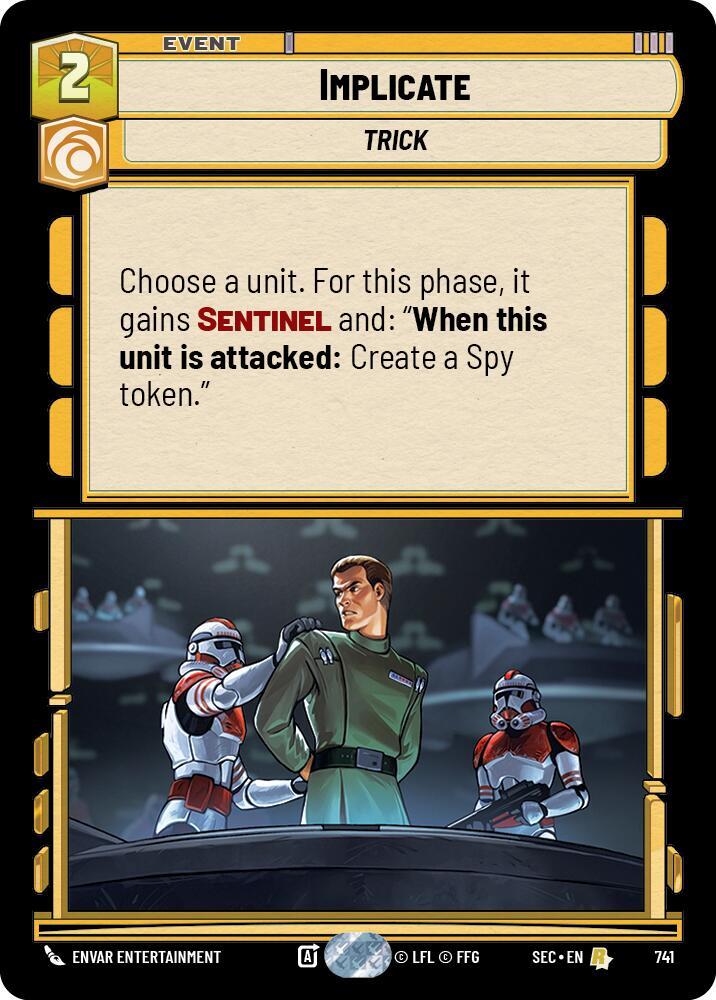 Implicate (Foil) 741 card