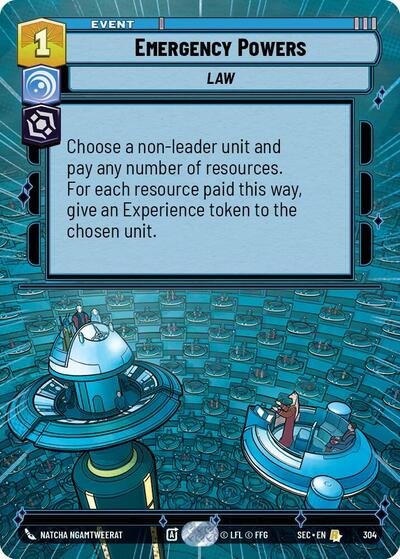 Emergency Powers (Hyperspace) card