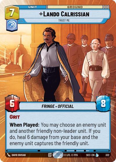 Lando Calrissian Trust Me Hyperspace
