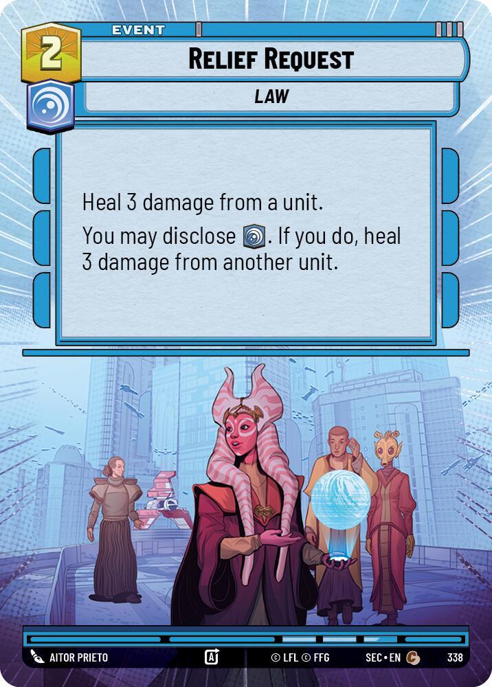 Relief Request (Hyperspace)
