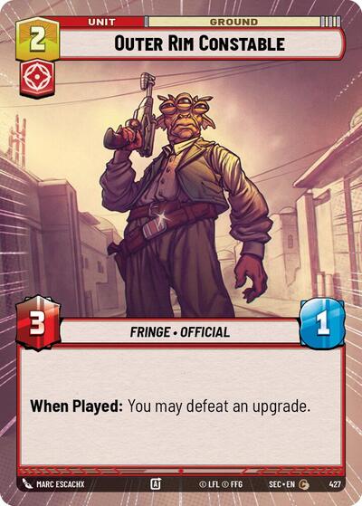 Outer Rim Constable (Hyperspace) card