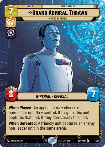 Grand Admiral Thrawn - Grand Schemer (Hyperspace) card