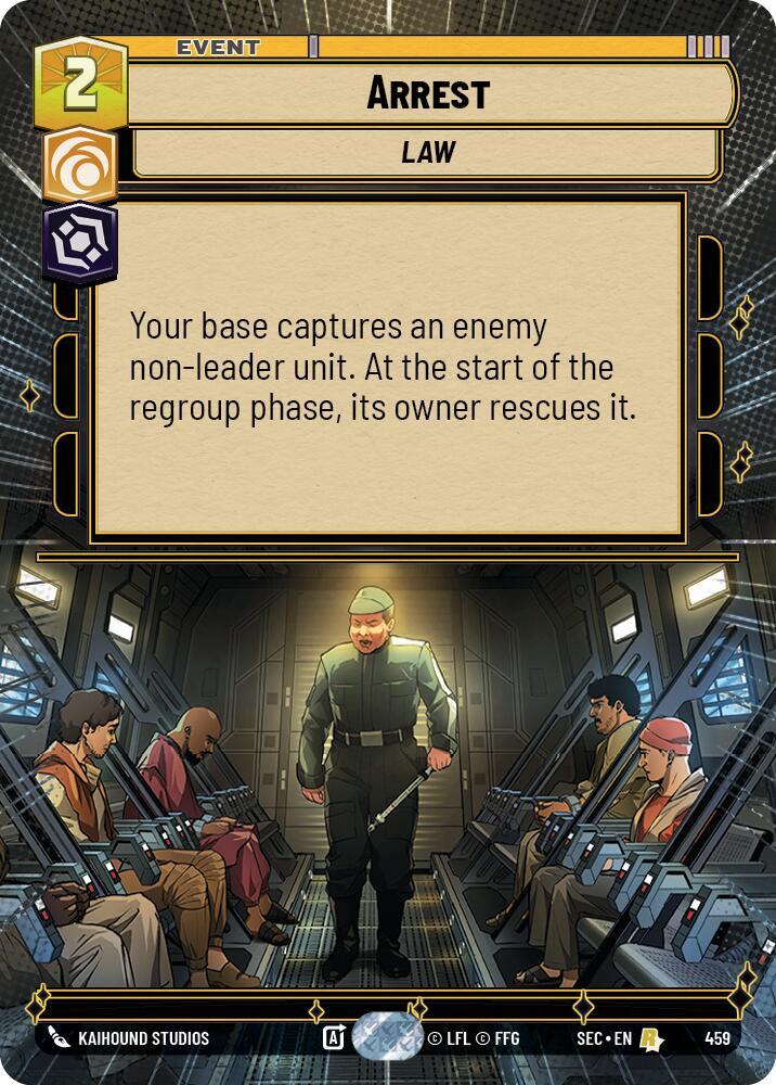 Arrest (Hyperspace) 459 card