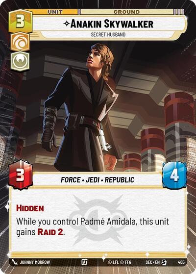 Anakin Skywalker - Secret Husband (Hyperspace) card