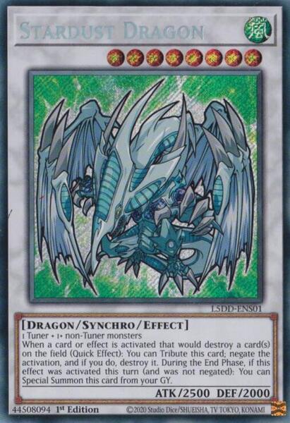 Stardust Dragon - Legendary 5D's Decks - yugioh