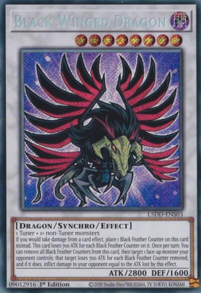 Black Winged Dragon L5DD ENS03
