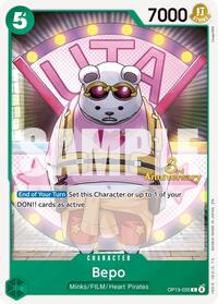 Bepo (Carrying On His Will: 3rd Anniversary Tournament Cards)