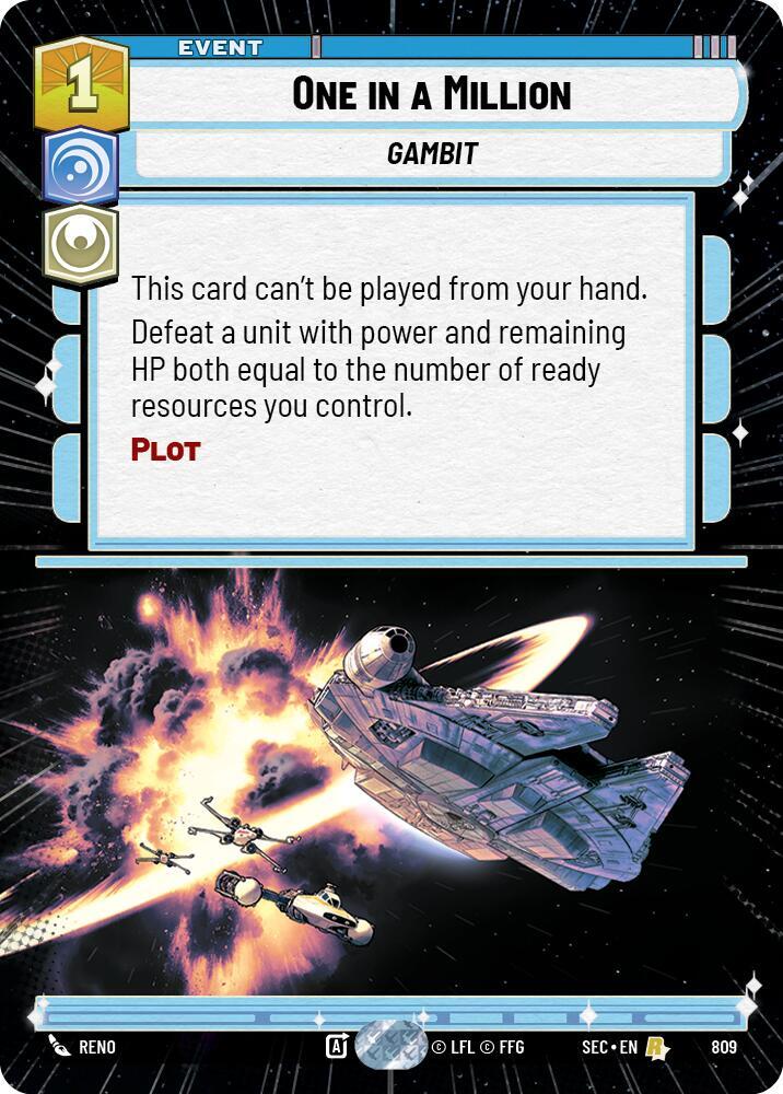 One in a Million (Hyperspace Foil)