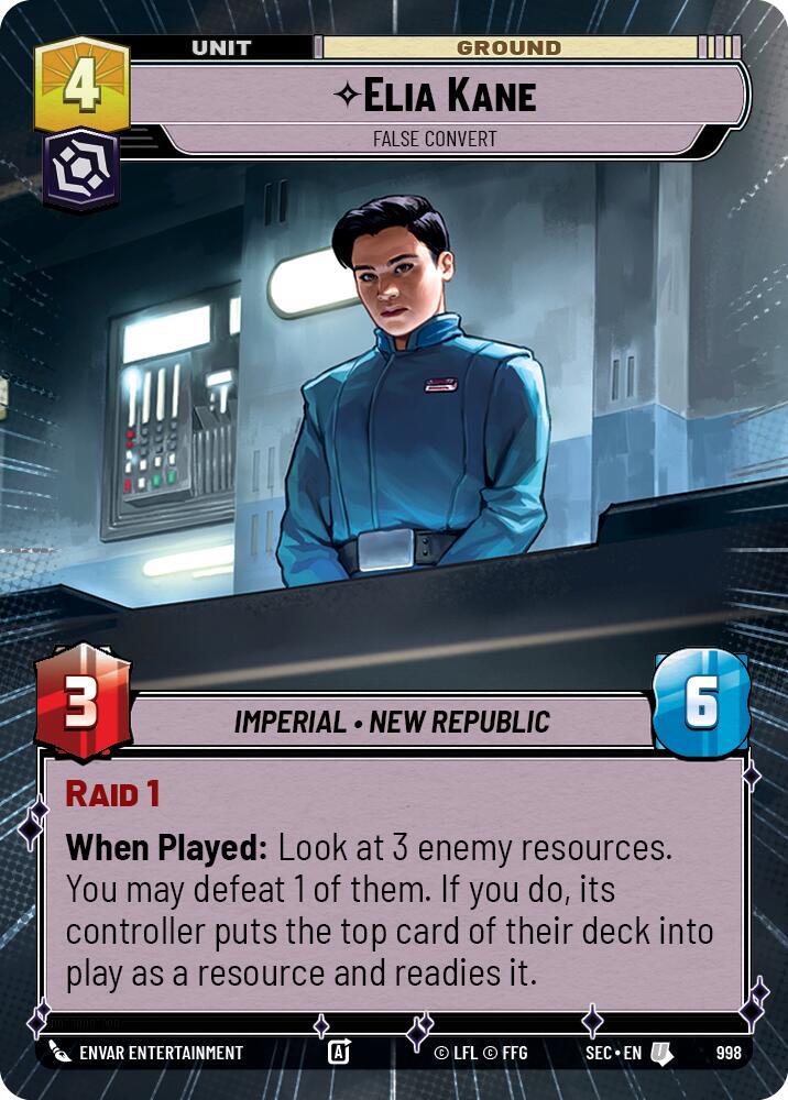 Elia Kane - False Convert (Hyperspace Foil)