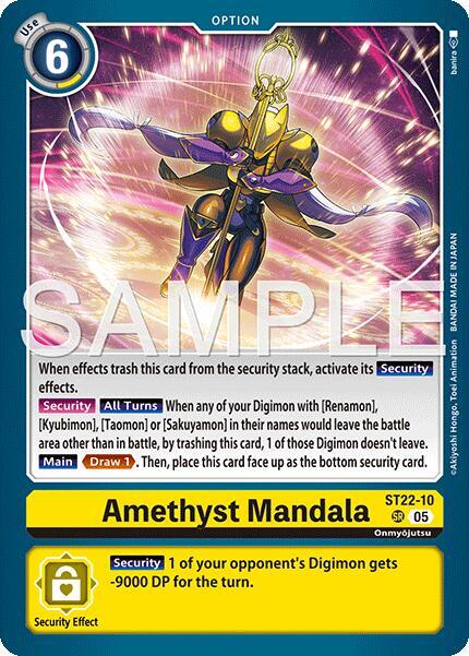 Amethyst Mandala - Starter Deck 22: Amethyst Mandala Advanced Deck