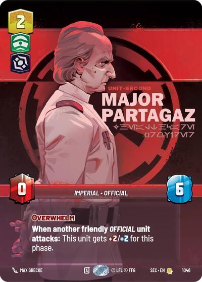 Major Partagaz - Healthcare Provider (Prestige) card