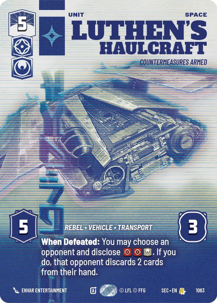 Luthen's Haulcraft - Countermeasures Armed (Prestige) - Secrets of